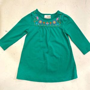 Hanna Anderson size 80 2T long sleeve play dress